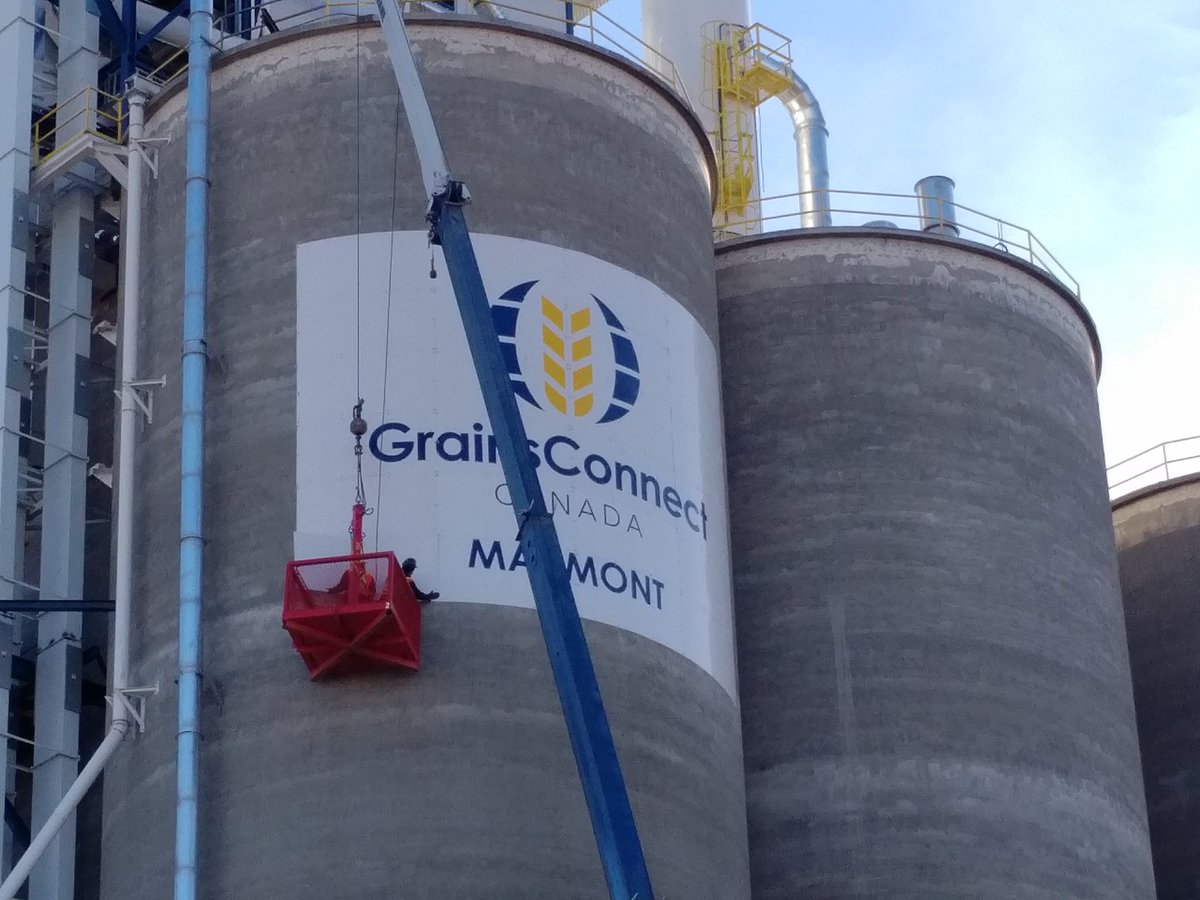 Maymont grain terminal open for business.  #Grainsconnect
