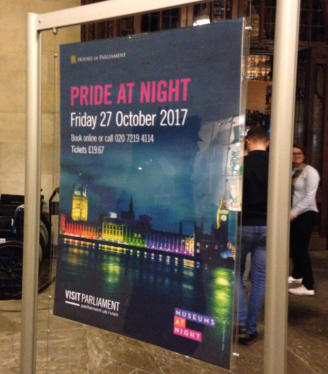 PrideInLondon's tweet photo. Did you know the UK has the most LGBT+ representative Parliament IN THE WORLD - 45 MPs! @VisitParliament #PrideAtNight https://t.co/7BQIQpAWch