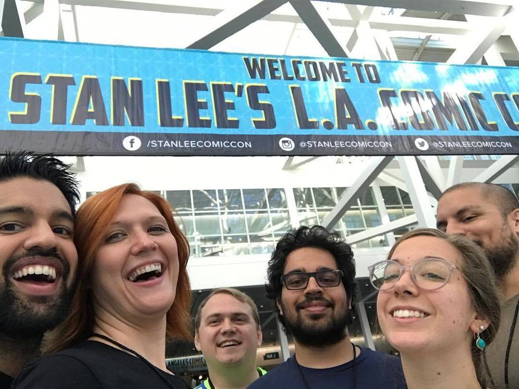 LuZoProductions's tweet photo. #luzoproductions is here at #lacc look out for the #luzo shirt ! I’m a luzo baby so why don’t you... https://t.co/j0Z4nCTVMP https://t.co/KO2pi6pfys