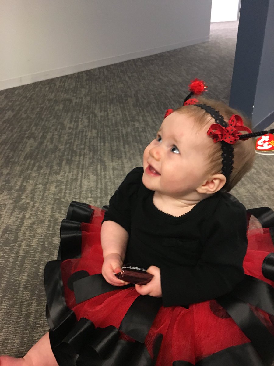 My little TopSpotter had a blast tricker-treating at the <a href="/TopSpotIMS/">TopSpot</a> offices! #BabyGeek #HappyHalloween