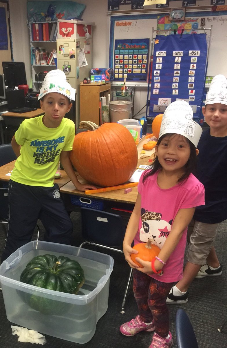 dmcintyre7911's tweet photo. 1st graders LOVED exploring Pumpkin-ology math and science stations! #oozingpumpkins @NPERockets https://t.co/hxvWgwxcCd