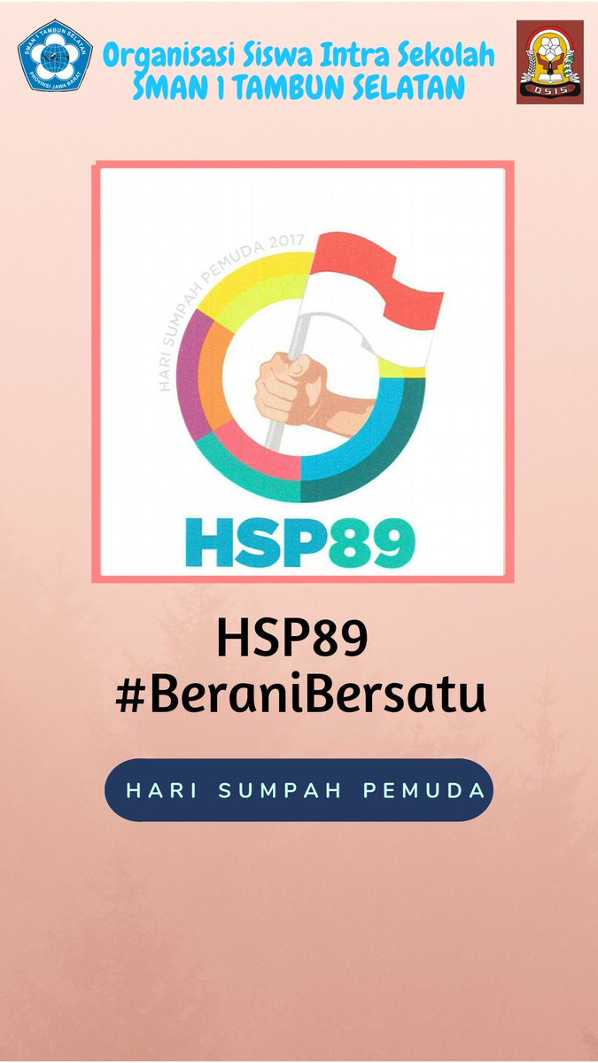 OSIS SMAN 1 Tamsel tweet media