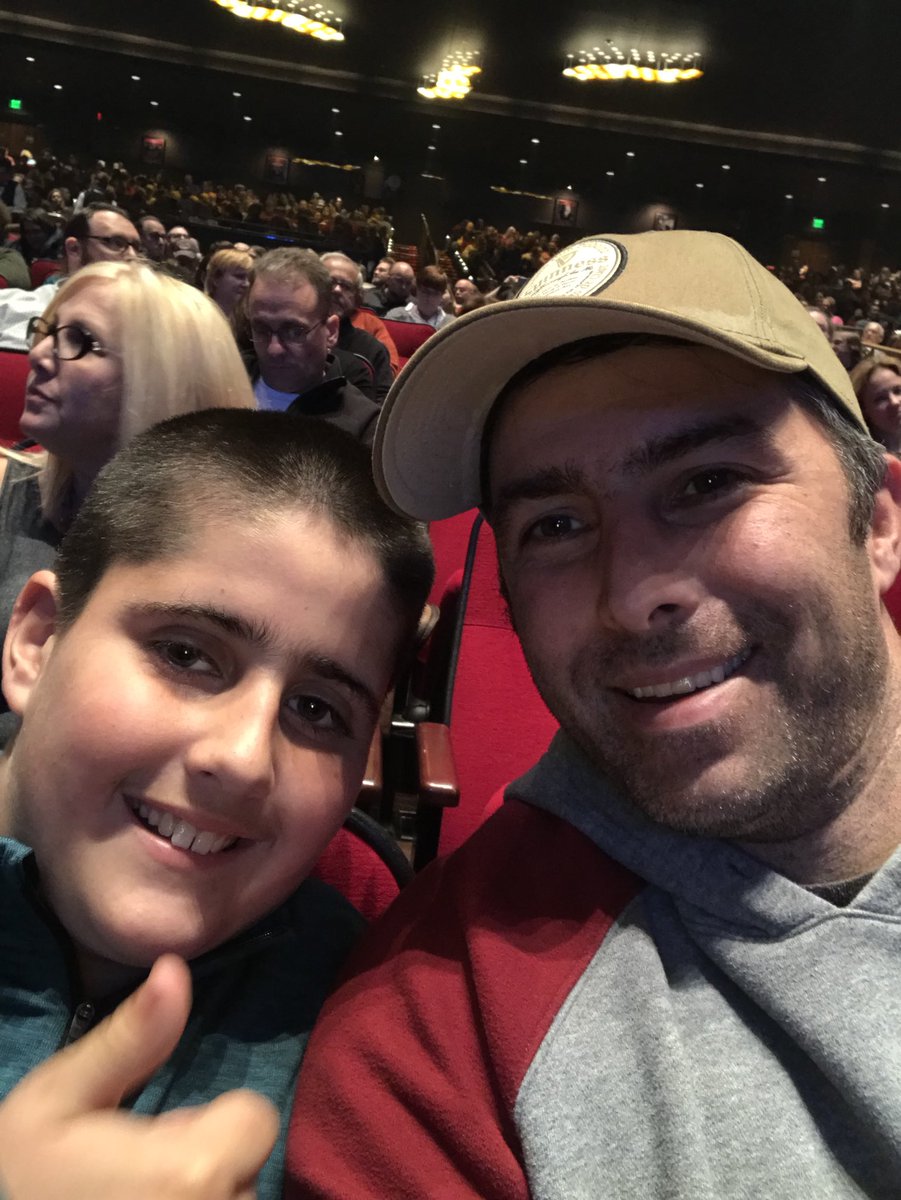 sjnally77's tweet photo. Boys trip to Foxwoods for AltonBrownLive https://t.co/36WJdFSZsN
