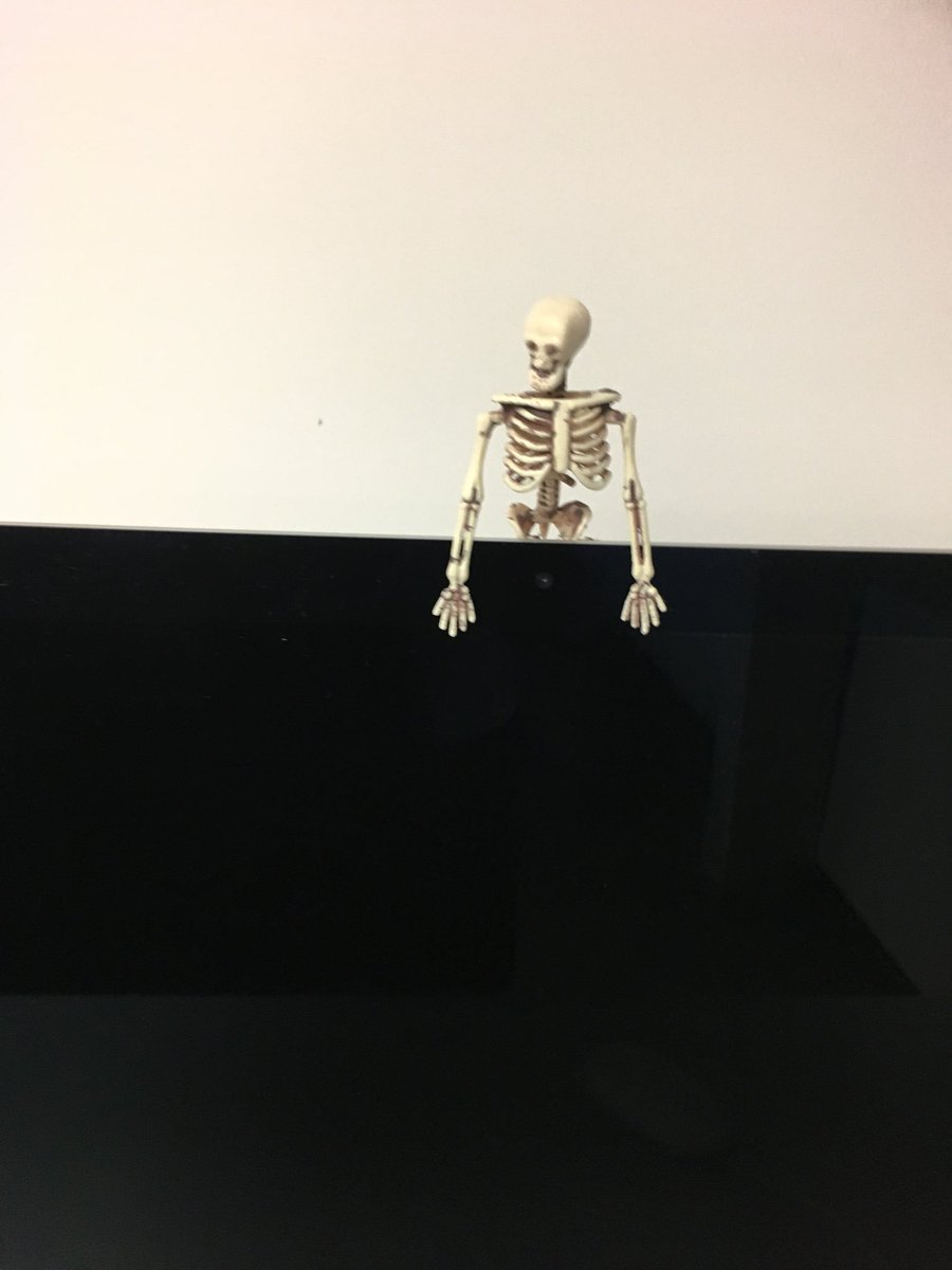 k_whisenhunt's tweet photo. BOO!!! #whereistheskeleton @ChieftainNation https://t.co/3lZQoBx0vf