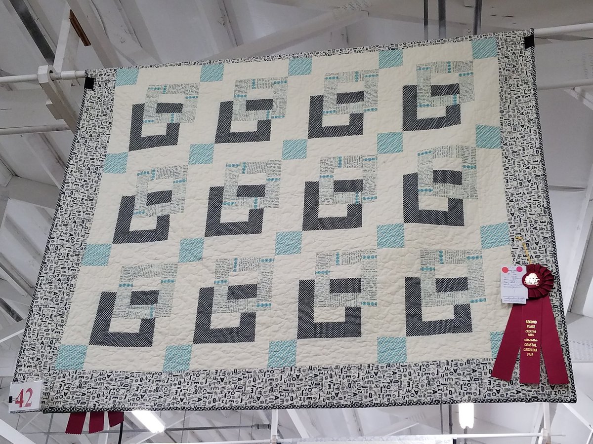 PastorTonyJones's tweet photo. Congratulations @lynzreads for placing so well at the @CCarolinaFair #QuiltLife https://t.co/ryYeClhDmC
