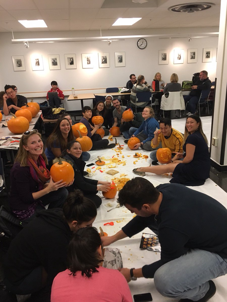 Thanks to everyone who came to carve pumpkins! 
Look at all those BOOtiful pumpkins 
#UBCESA2018