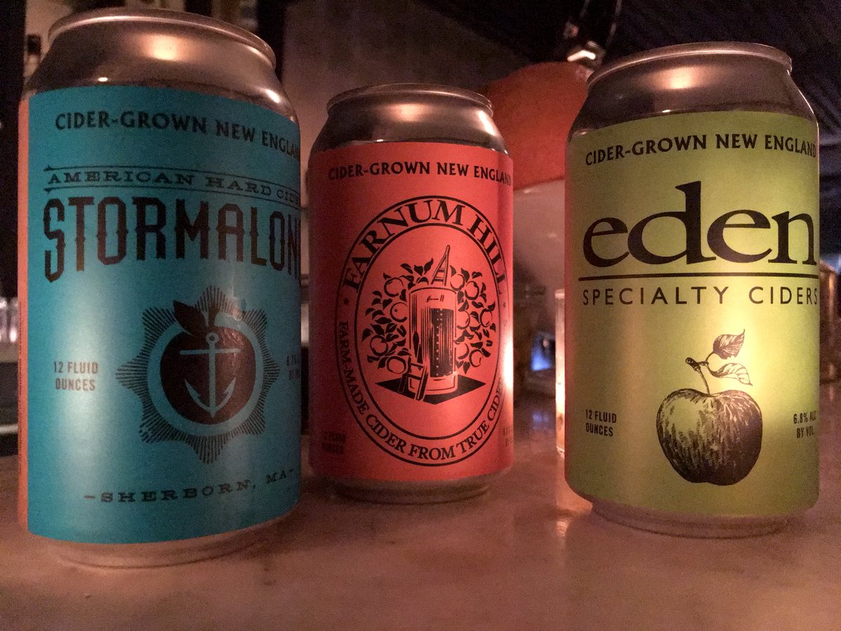 WassailNYC's tweet photo. #CiderGrown is a new project by @FarnumHillCider @EdenCiders @stormalongcider, debuting tonight at Wassail. All are welcome! #CiderWeekNYC https://t.co/l8aRMwoo7P