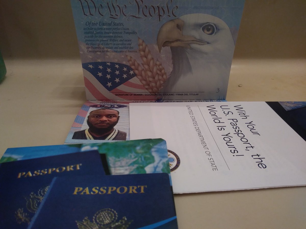 ColoredSpaces's tweet photo. This is a life changing moment for me #MyFirstPassport 
#TheWorldIsYour https://t.co/pIunj954I7