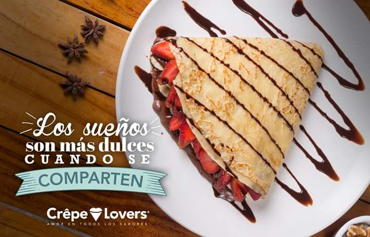 CrepeLovers's tweet photo. Tus tardes merecen ese toque dulce de Crepes Lovers 😉 https://t.co/rNViTIpyFY