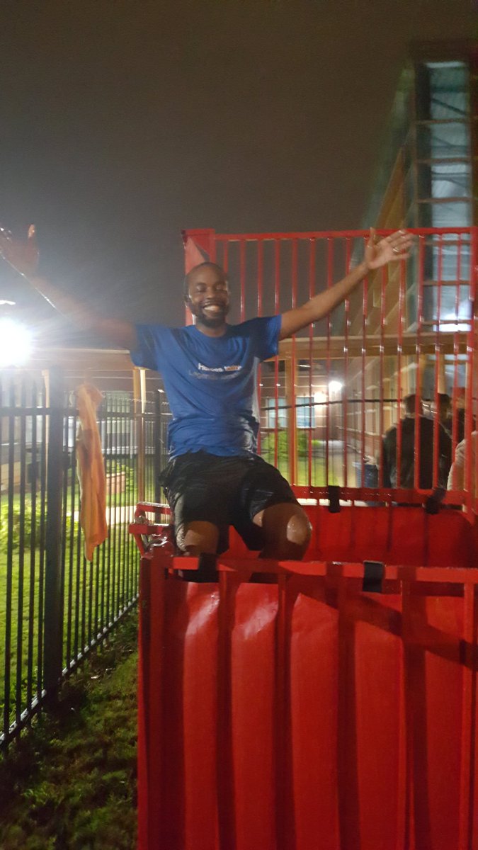 So glad for dedicated <a href="/apsupdate/">ATL Public Schools</a> faculty. Hey <a href="/CarstarphenMJ/">Meria Carstarphen</a> that's a <a href="/CentennialAtl/">Centennial Academy</a> teacher in a dunk tank!