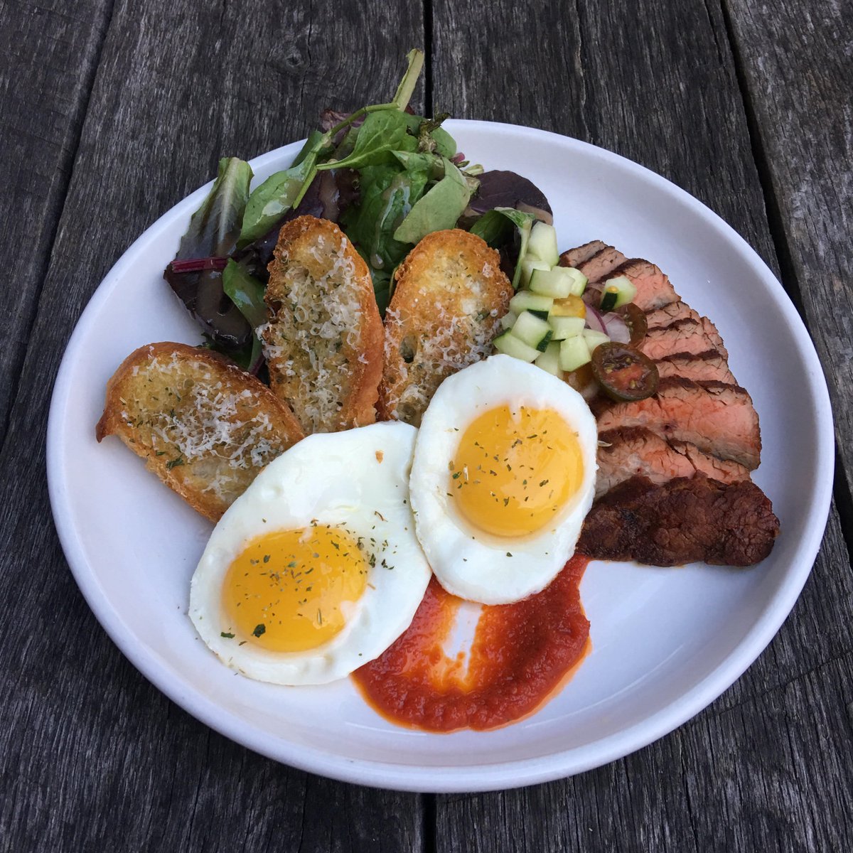 andgrain's tweet photo. This Weekends Special... Steak &amp; Eggs want to join us @wyclef ? https://t.co/8VciwMX5MI