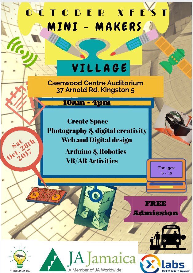 stacwil's tweet photo. If you have children 6-16 who are interested in hands on learning, bring them to the Mini-Makers Village tomorrow, itβs FREE. #OctoberXfest https://t.co/4NkzzLOJh1