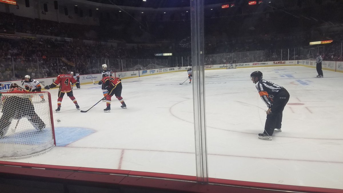 Good to see <a href="/Cramberry92/">Joseph Cramarossa</a> buzzing around VVCC the other night, albeit w the Stockton Heat. An OG Gulls player!