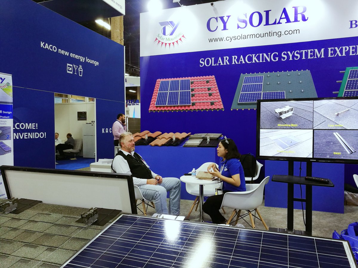 CYSolar's tweet photo. So glad to meet you in the SPI Exibition! https://t.co/hNmxSIlu9C