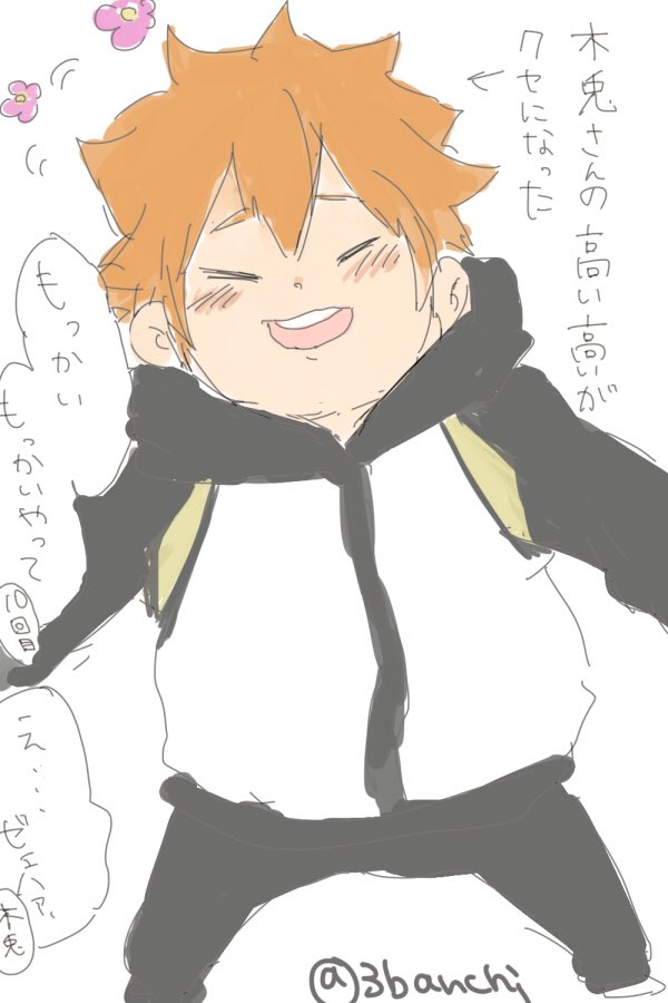木兎さんは子供日向くんを凄い勢いで高い高いしそう。というフォロワさんとのお話から 