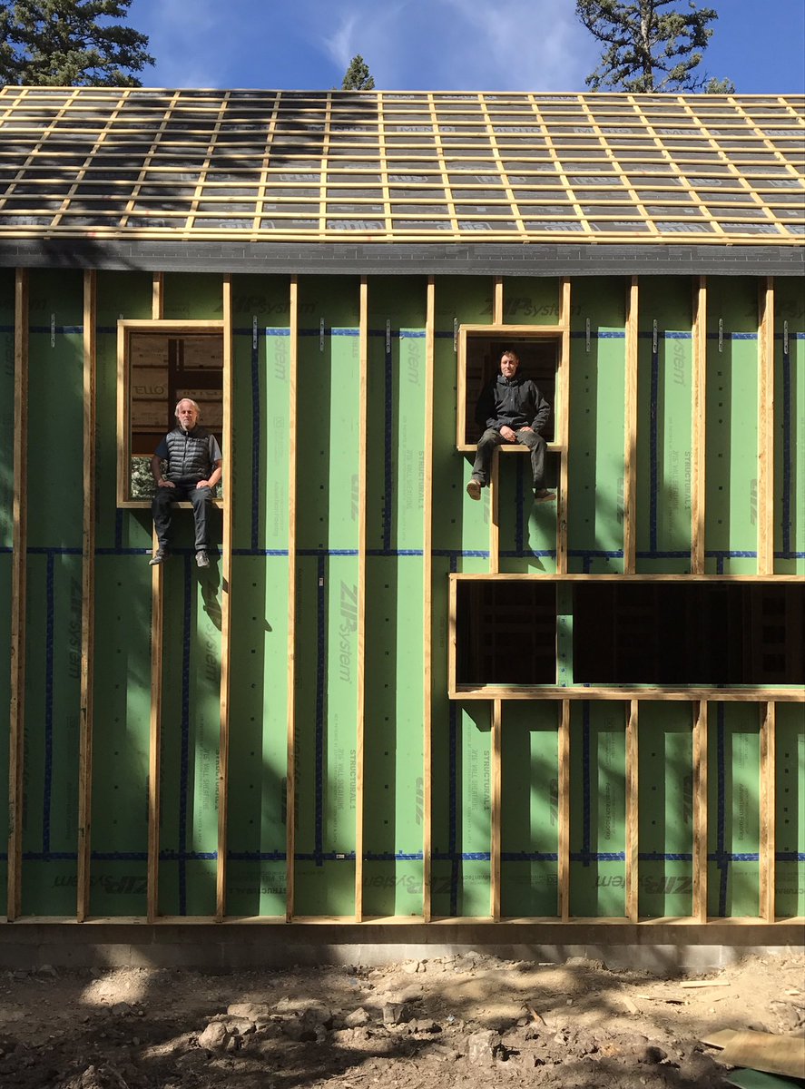NeedBased's tweet image. Fun to have #andrewmichler #Mageedesign #needbased together at 9K #passivehouse for site visit to 11K passive house