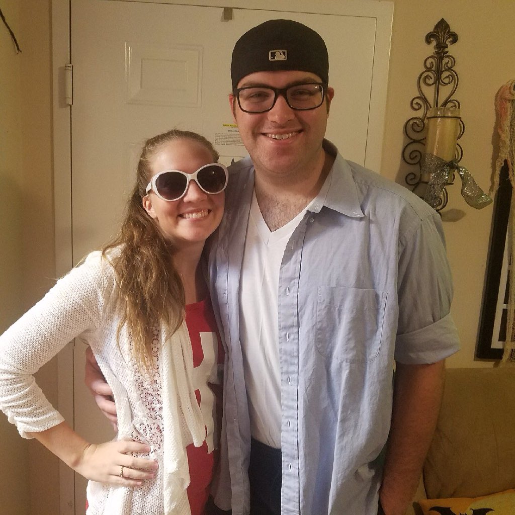 stephlcline's tweet photo. @coreytcline13 and I are Squints and Wendy Peffercorn tonight! #sandlot #yourekillingmesmalls #doyouwantsmore https://t.co/7y4mzl00Ql