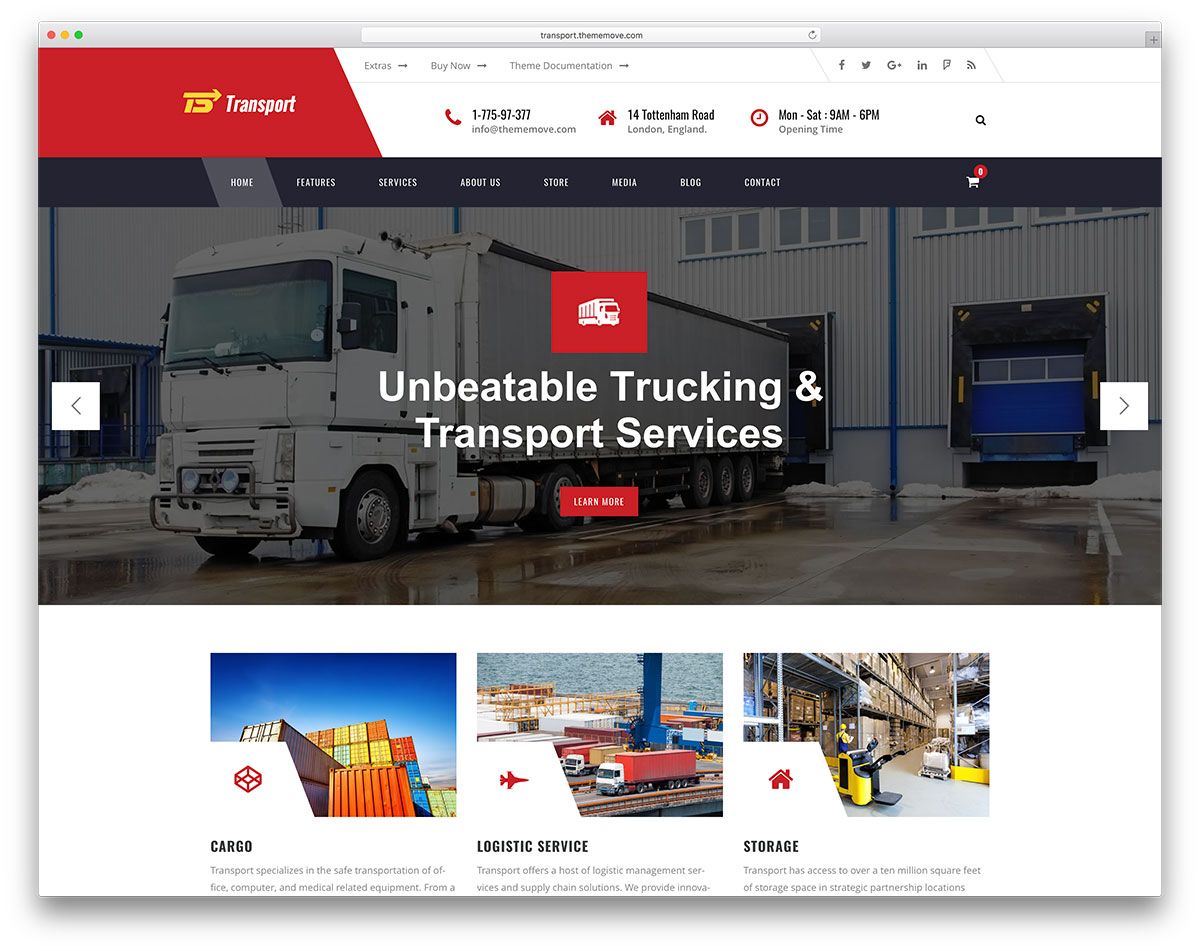 30 Koleksi tema wordpress untuk website Transportasi &amp; Logistik, cek disini: bit.ly/2y9aW8g