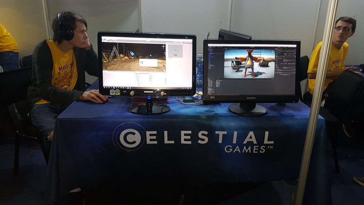 CelestialIndie's tweet photo. New build to end rAge with a bang! New character too 😉 #CelestialLiveJam #CLJ2017 #gamejam #rAge https://t.co/mV8mdO6ZV3