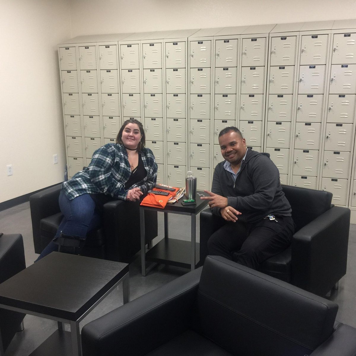 __ellie_b's tweet photo. Breaking the break room #thd4010 @Saliijr https://t.co/XovK0Du9cf
