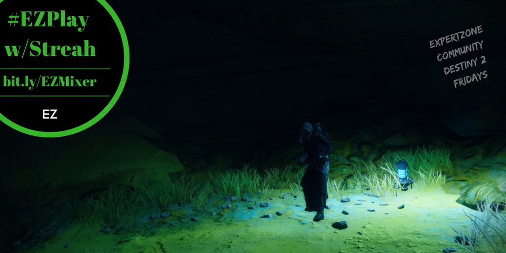 streah's tweet photo. Attention @ExpertZone #Destiny2 fans! Come to https://t.co/ymC5Xr64z4 at 10:30pm EST & play with us on #Xbox One! #Xurday #HunterFTW #EZPlay https://t.co/wIwlhdzcRo
