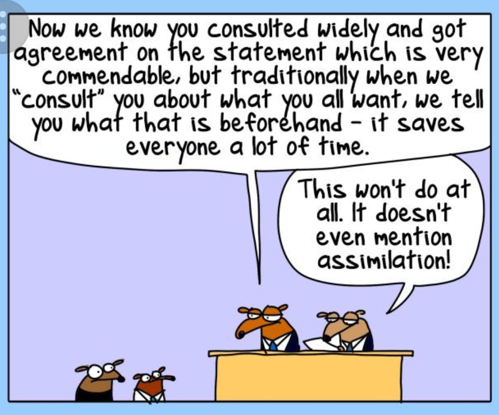 "Traditionally when we consult you about you want, we tell you what that is beforehand": First Dog spot on, as per. theguardian.com/commentisfree/…