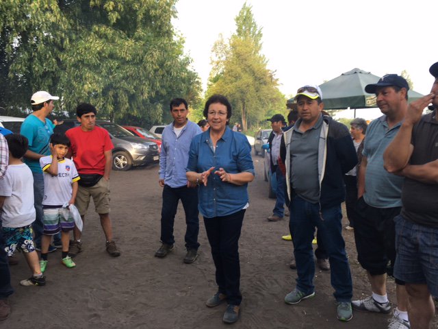 Visitando Club deportivo Renacer en el sector de Villa Alegre, ellos ganaron una de los Torneos Copa Pedro Stark , Futbol Rural.