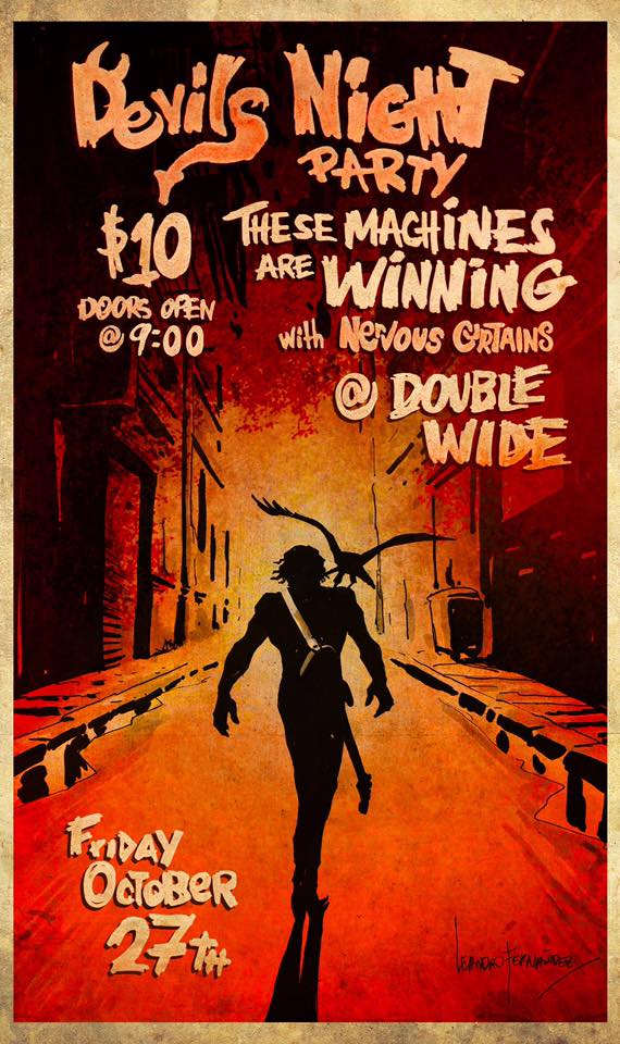 IdolRecords's tweet photo. Tonight @TheseMachinesAW play at @doublewidebar Dallas https://t.co/mtqIBwQNQa