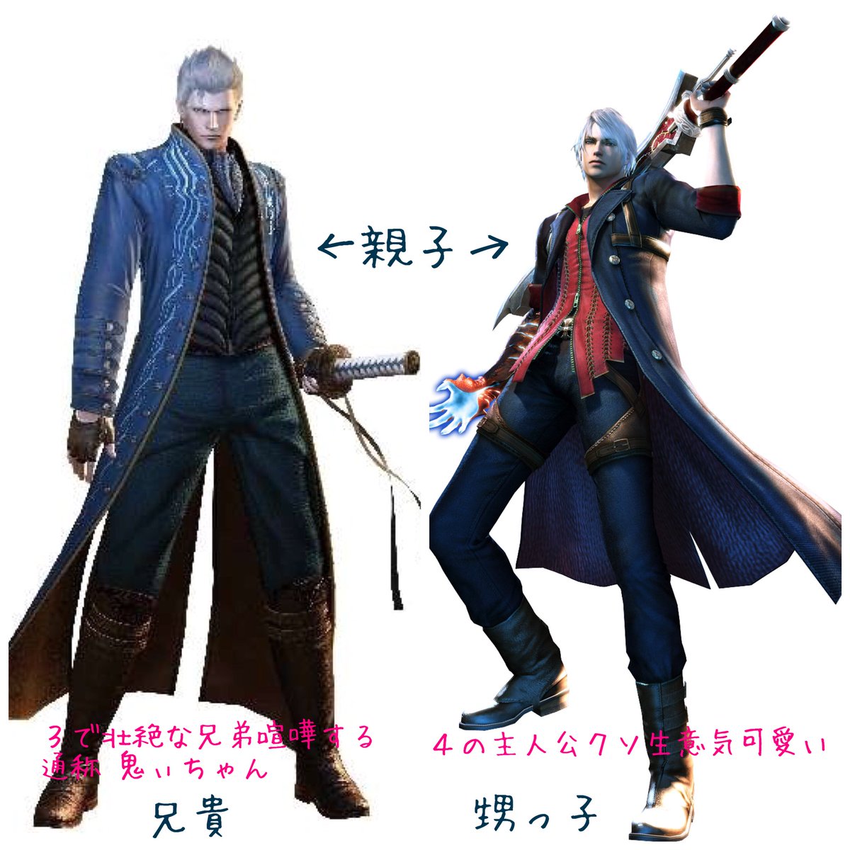 くろいもりのきぃこ On Twitter 2 ダンテ Devil May Cry 性癖オブ