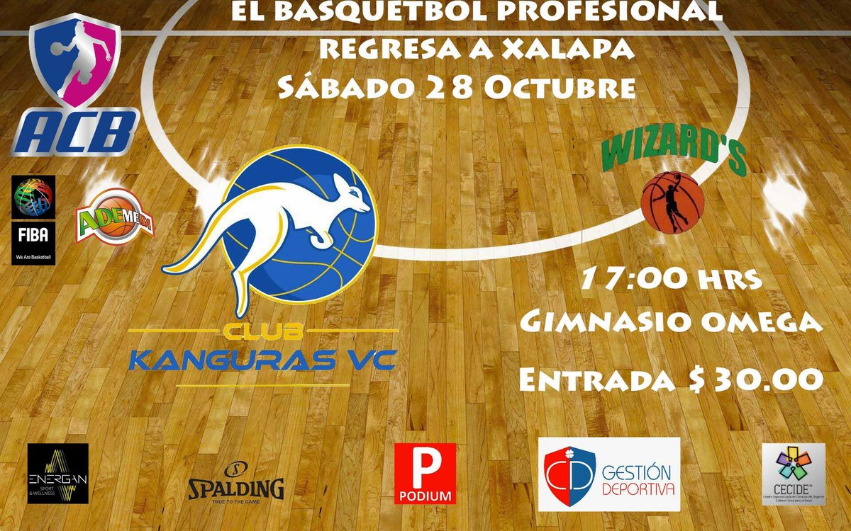 jardinizquierdo's tweet photo. #Promoción tenemos dos pases sencillos para el duelo debut de @KangurasVC Xalapa mañana ante #Wizards , aquí la #Dinamica para ganárselos https://t.co/9nJlKijpaS