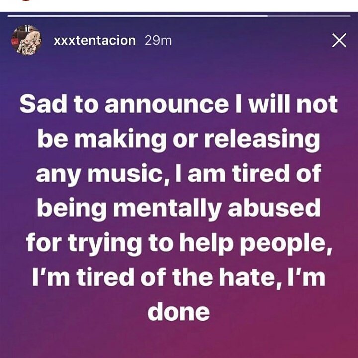Ima_TrvpGod's tweet photo. @xxxtentacion #xdontquit 😔💯💯💯💯 https://t.co/CoyNdRry1W