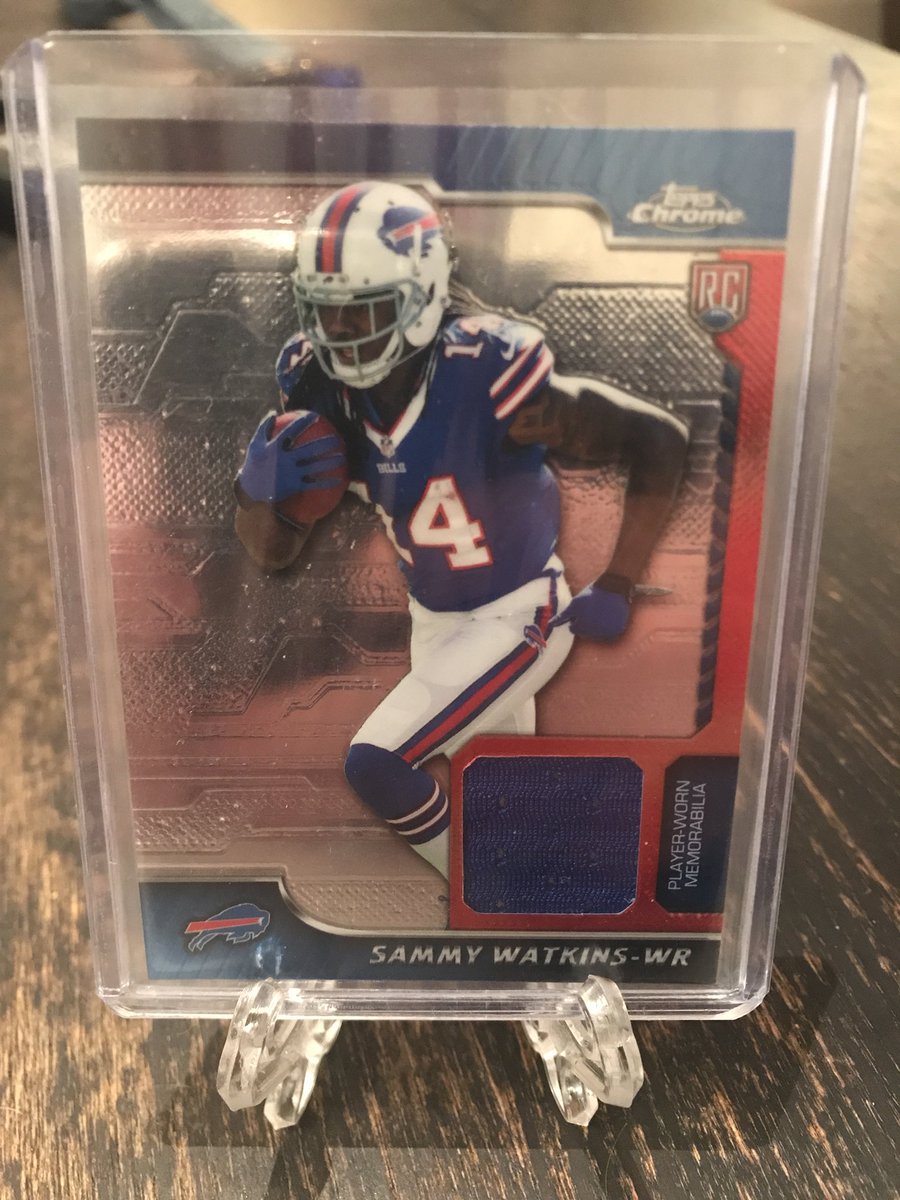 cheapcardsales's tweet image. Sammy Watkins chrome rookie Relic. $3.50
#cheapCards #ccsBills #ccsRams