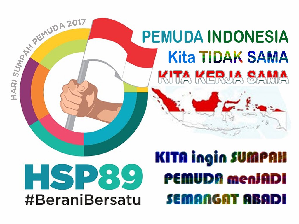 go2amdg's tweet photo. #HSP89 BANGUN »  https://t.co/GN4z9XtSxl : #SUMPAHyangTERLUPAKAN #PEMUDA_INDONESIA ! BANGKIT memBANGUN NEGERI dengan #BERANIberSATU !!! https://t.co/sAKWBUXWf8