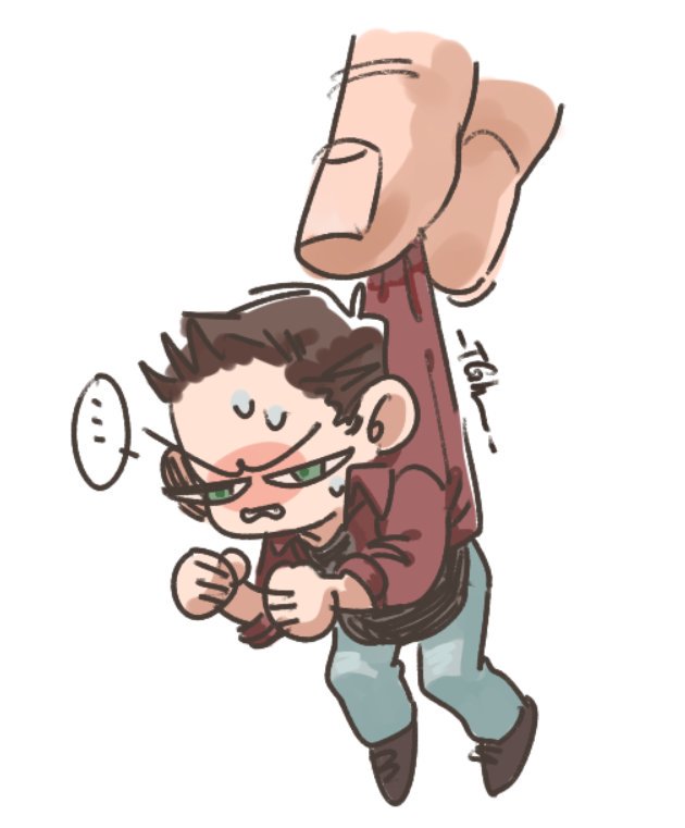 Turtle_GH's tweet photo. #supernatural #destiel #lilcas #lildean #castiel #DeanWinchester #cass #dean #spnartwork 以前没发布过的画儿👀 https://t.co/iEFyGrCkvA