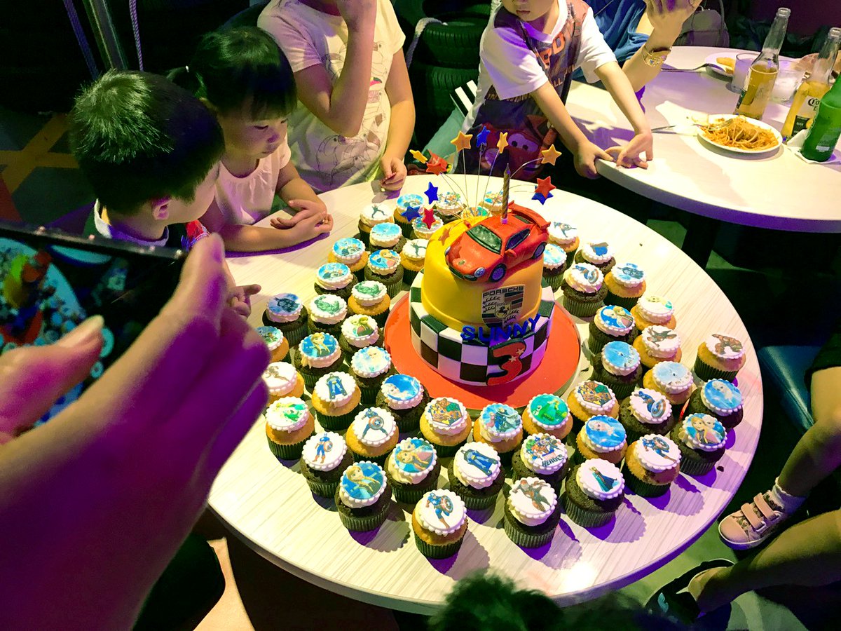The worst part about birthdays (for my son) is probably that he has to share.