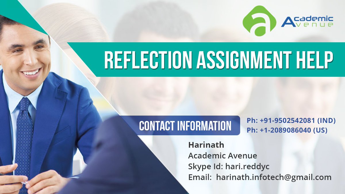 academic_avenue's tweet image. #AcademicAvenue provides #ReflectiveAssignmentHelp to students to score good grades in exams. goo.gl/ZfYkxB 
#AssignmentHelpOnline
