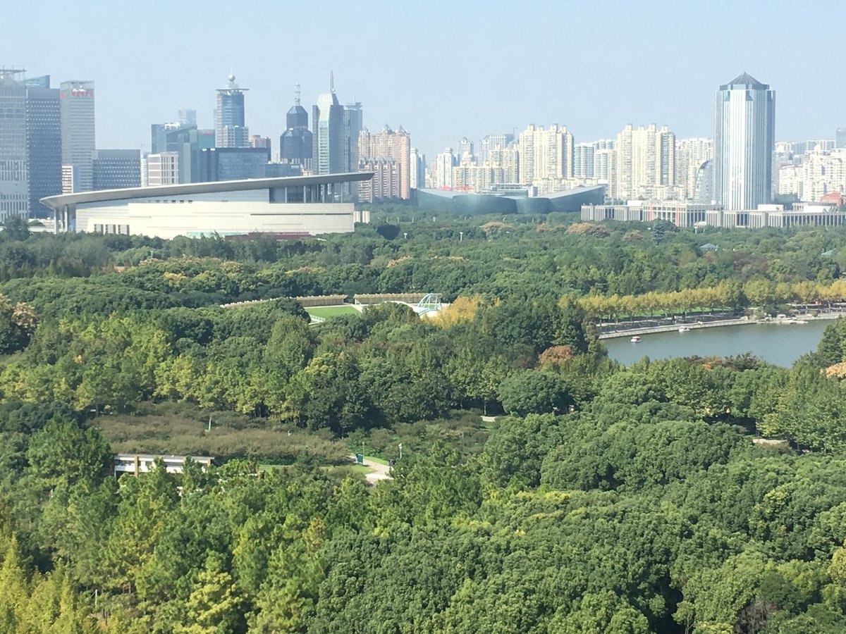 Early flight to Shanghai .I can see the concert venue from my room 🙂