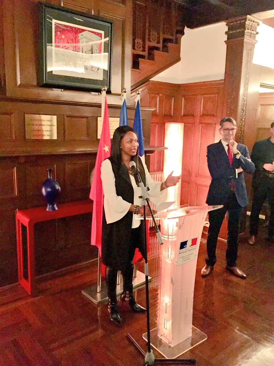 Great exchange about #SportTech with the French Minister of Sports <a href="/FlesselLaura/">Laura Flessel</a> #Shanghai <a href="/LaFrenchTechSha/">LaFrenchTechShanghai</a> <a href="/LaFrenchTech/">La French Tech</a> <a href="/Sports_gouv/">Ministère des Sports 🇫🇷</a>