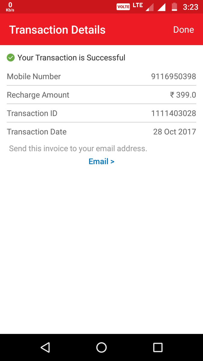 AnkitSharma_98's tweet image. @airtelindia #immediatesupport I recharge Airtel no-9116950398 through myAirtel app by payments bank after recharge showing you got only 4gb