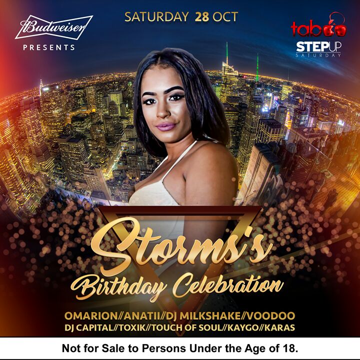 Pheoniqx's tweet image. Tonight #birthdaygirl ONYX Angel, Storm celebrates @Taboo_jhb with #swazisauce @1Omarion #stepsaturdays are always🔥🔥🔥