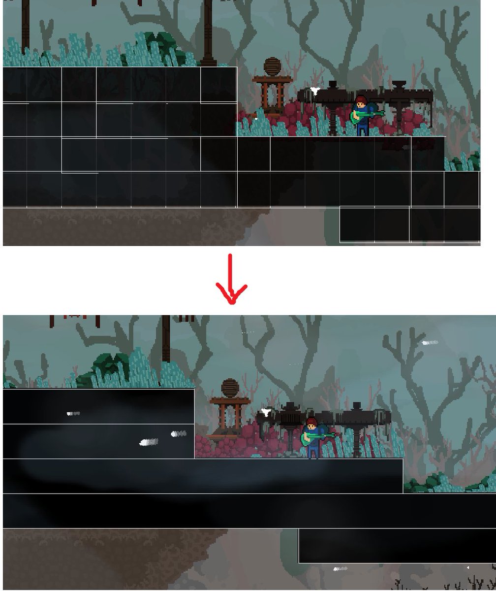 MRidulPAncholi's tweet image. I reduced the number of blocks significantly and optimized the shit out of #alterarmy #gamemaker #gamedev #indiedev #screenshotsaturday :D