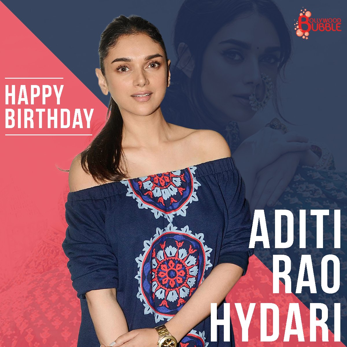 Sizzling and gorgeous, she is talent aplomb. wishes Aditi Rao Hydari a very Happy Birthday! 