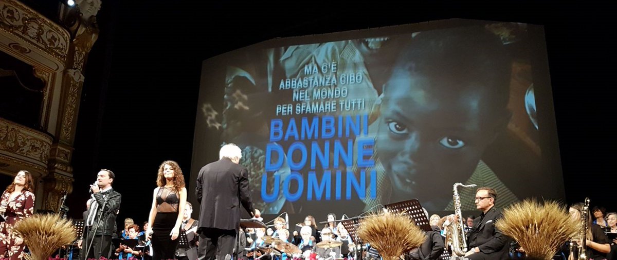 A fantastic event that would not have been possible without the precious support of the <a href="/cooperazione_it/">Cooperazione Italiana 🇮🇹</a> #ConcertForTheEarth #WorldFoodDay