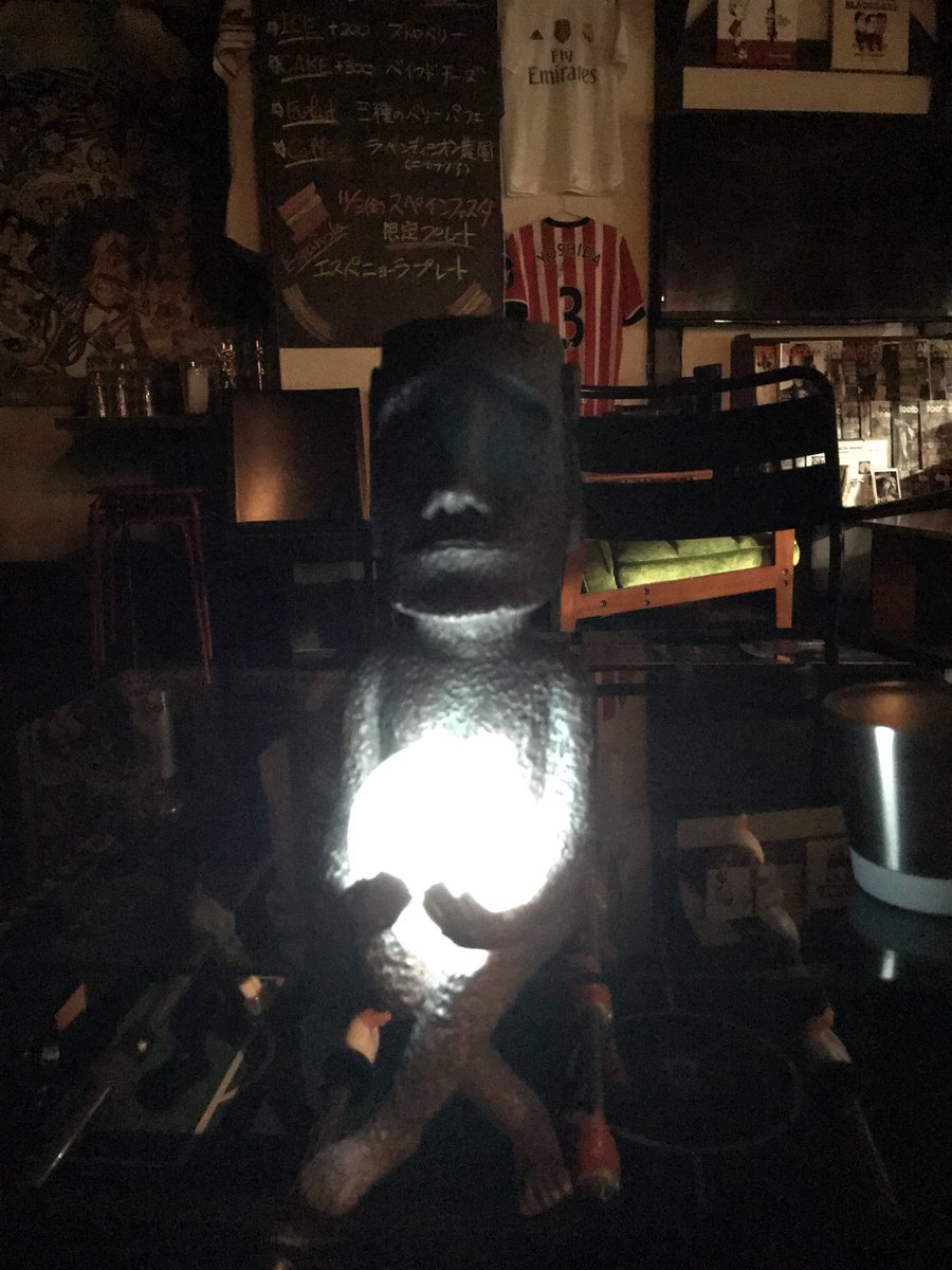 ট ইট র たなべっち レノファ山口 2宮城雅史選手が コラソン4周年のお祝いに モアイのソーラーライトボール を頂きました 笑 コラソンの守り神に ありがとうね 残り試合わずか 山口にも眩しいくらいの明るい光を灯してくれ