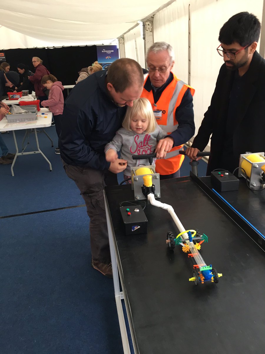 #bloodhoundisgo let's go race our car