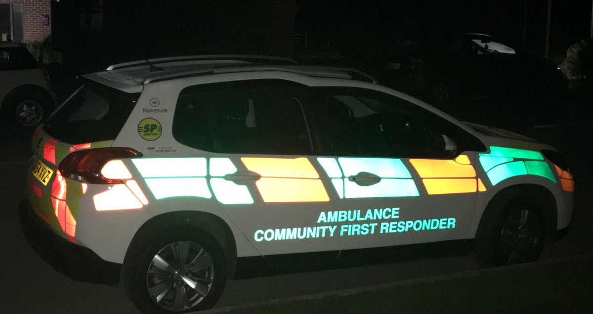 We rely 100% on donations to fund what we do - our friends at @ReassureLtd bought us a car - How amazing is that!