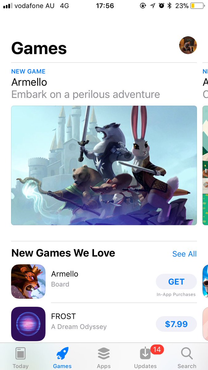 TrentKusters's tweet image. Six years in the making, @ArmelloGame soft-launched on the ANZ App Stores today. 🦁🎲📲