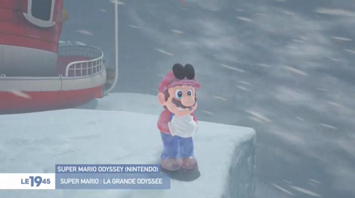 pnintendo's tweet photo. Le 1945 de M6 a réalisé un beau reportage sur Super Mario Odyssey hier soir, l’avez vous vu ? https://t.co/Va1FUQDC9P