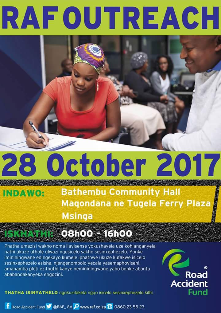 RAF_SA's tweet photo. #MiniROTR ALERT: We are in the following areas today.Remember to bring along your ID or driver's license #WeCare #ServiceToThePeople https://t.co/CY2FqUx4kz