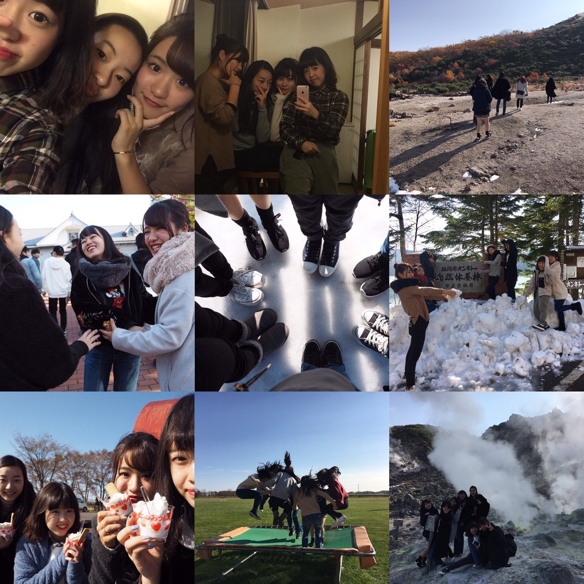hinakadn5's tweet photo. 修学旅行 in北海道✈️💨
楽しすぎて一瞬やった😢❤️
最高な思い出できた✨
みんなだいすき！！！！ https://t.co/NnpC62MrlW